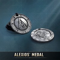 Assassins Creed: Odyssey Alexios Medaillon + Leder Halskette (Merchandise)