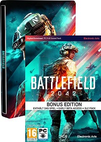 Battlefield 2042 Limited Steelbook Bonus Edition uncut (Code in a Box) (PC)