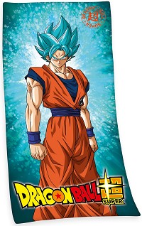 Dragon Ball Super Saiyajin Son Goku Handtuch (150 x 75 cm) (Merchandise)