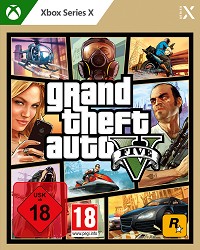 GTA 5 - Grand Theft Auto V uncut - Cover beschädigt (Xbox Series X)