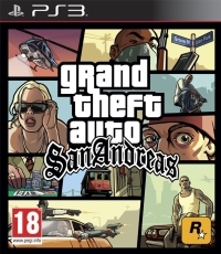 GTA (Grand Theft Auto) San Andreas uncut - Cover beschädigt (PS3)