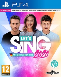 Lets Sing 2020 mit deutschen Hits - Cover beschädigt (PS4)