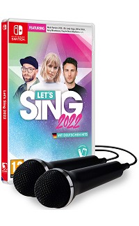 Lets Sing 2022 mit deutschen Hits (+ 2 Mics) (Nintendo Switch)