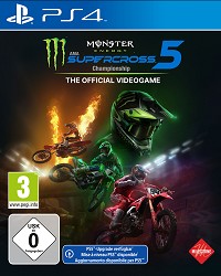 Monster Energy Supercross - The Official Videogame 5 - Cover beschdigt (PS4)