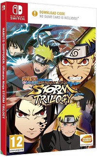 Naruto Shippuden: Ultimate Ninja Storm Trilogy (Code in a Box) - Cover beschdigt (Nintendo Switch)