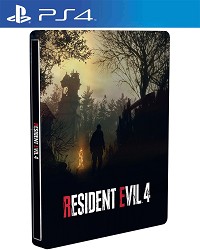 Resident Evil 4 Remake Steelbook Edition AT uncut - Cover beschädigt (PS4)