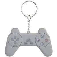Sony PlayStation 1 Retro Controller Gummi-Schlüsselanhänger - Keychain (offiziell lizenziert) (Merchandise)