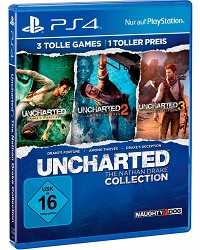 Uncharted: The Nathan Drake Collection 1-3 (USK) (Playstation Hits) - Cover beschädigt (PS4)
