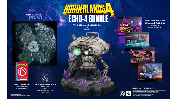 Borderlands 4 Echobot Collectors Edition (kein Spiel enthalten)