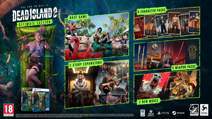 Dead Island 2 [Ultimate AT uncut Edition] (PS4/PS5 CrossGen)