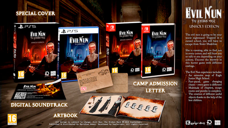 Evil Nun The Broken Mask [Unholy uncut Edition]