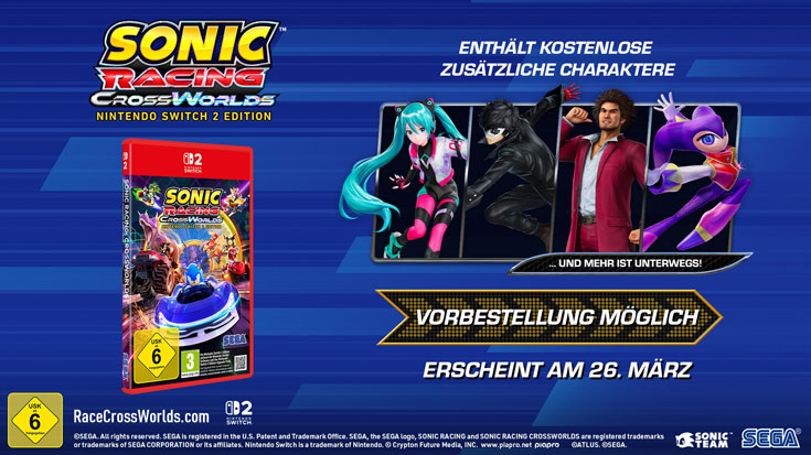 Sonic Racing: CrossWorlds [Day 1 Edition]