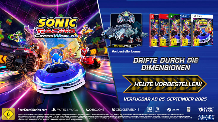 Sonic Racing: CrossWorlds [Day 1 Edition]