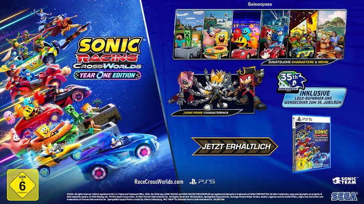 Sonic Racing: CrossWorlds [Year 1 Edition]
