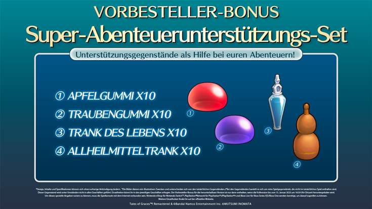 Tales of Graces f Remastered [Bonus Edition]