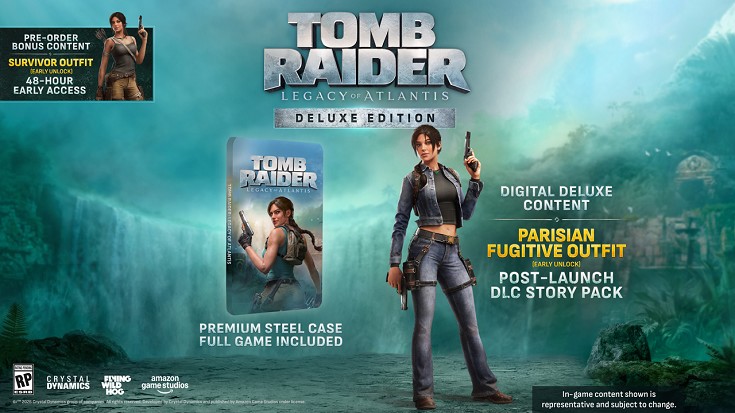 Tomb Raider Legacy of Atlantis [Deluxe Steelcase uncut Edition]